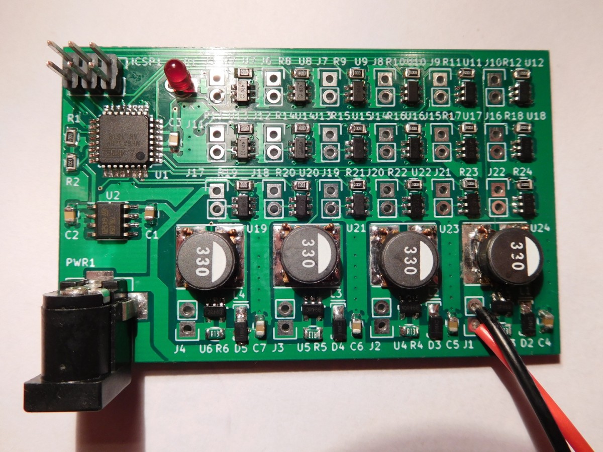 Arduino LED driver: prototype finished – Daniel Estévez